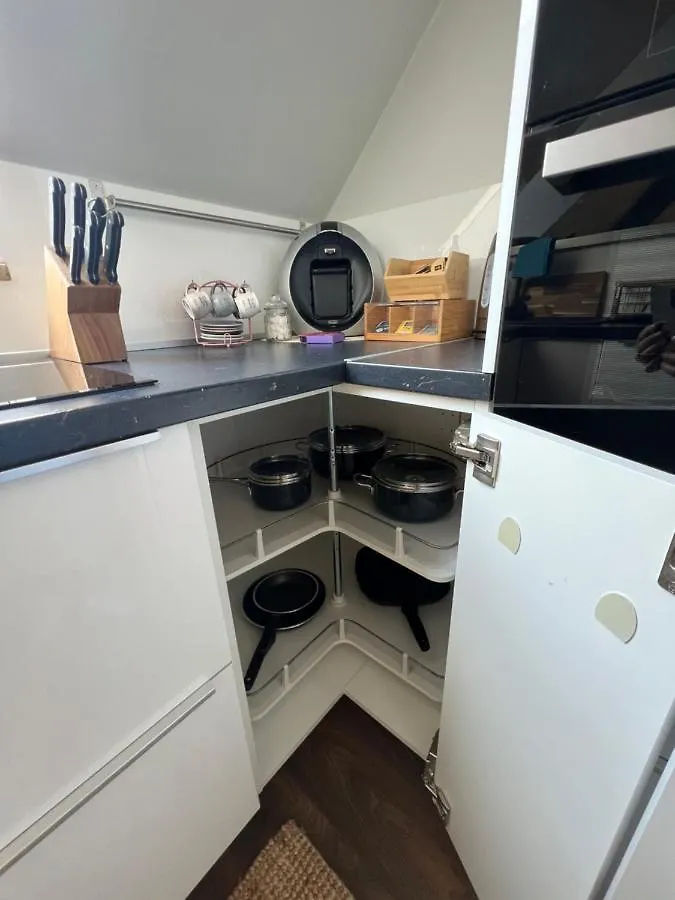 Moderne Galerie-Wohnung! Zentral-A8-B17 Wifi ゲルストホーフェン